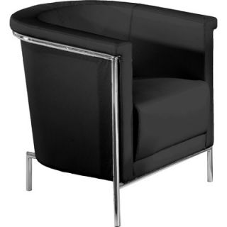 Bellini Modern Living Blanca Leatherette Chair BLANCA BLK / BLANCA BRW / BLAN