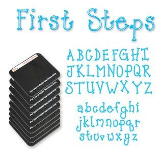 Sizzix 655109 Sizzlits Alphabet Set of 9 Dies   First Steps by Emily Humble