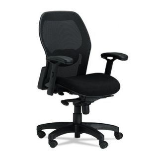 Mayline Mid Back Mesh Task Chair with Arms MLN3200