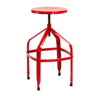 Home Loft Concept Gunnar Swivel Bar Stool NFN2902 Color Red