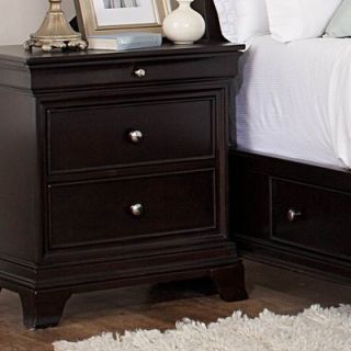 Woodbridge Home Designs Inglewood 2 Drawer Nightstand 1402 4