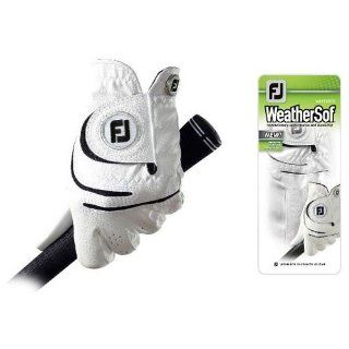 FootJoy WeatherSof Golf Glove White Left Hand Ladies Large  Sports & Outdoors
