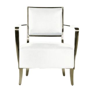 Bellini Modern Living Oscar Leather Chair Oscar AC Color White
