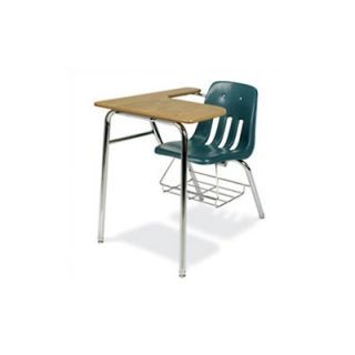Virco 9000 Series 30 Plastic Combo Chair Desk with Bookrack 9400BRM