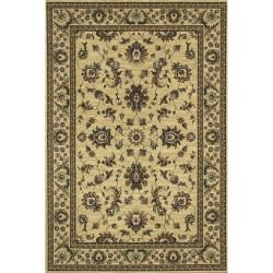 Astoria Ivory/ Green Traditional Area Rug (10 X 127)