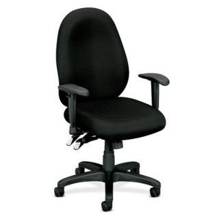 Basyx High Performance Mid Back Fabric Task Chair BSXVL630X Upholstery Black