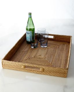 Large Wicker Tray   Aerin for Lenox