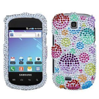 MYBAT Rainbow Bigger Bubbles Diamante Phone Protector Cover for SAMSUNG T499 (Dart) Cell Phones & Accessories