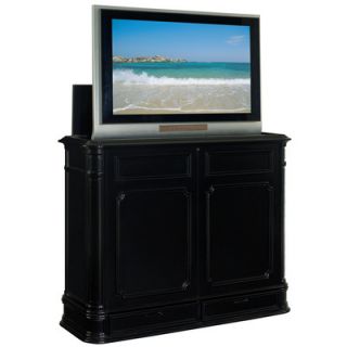 TVLIFTCABINET, Inc Crystal Pointe 57 TV Stand AT004873 Finish Black