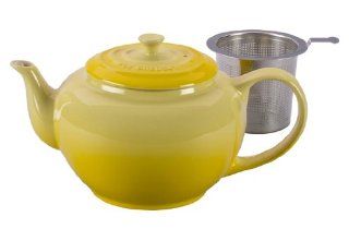 Le Creuset Stoneware Large Teapot with Stainless Steel Infuser Kitchen & Dining