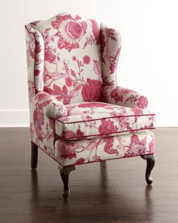 Priscilla Wing Dining Chair   Haute House