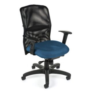 OFM High Back Task Chair with Arms 610 Finish Black