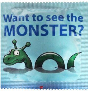 Want To See The Monster Condom Pack of 3 