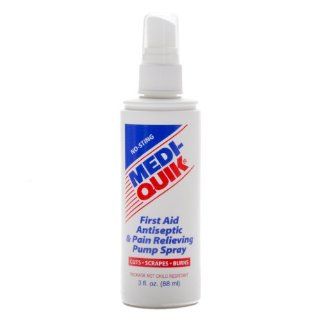 Medi Quik Antiseptic First Aid Spray 3 Oz Health & Personal Care