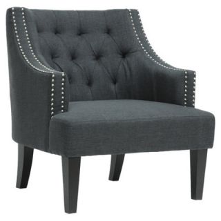Wholesale Interiors Baxton Studio Millicent Arm Chair BH 63901 Grey