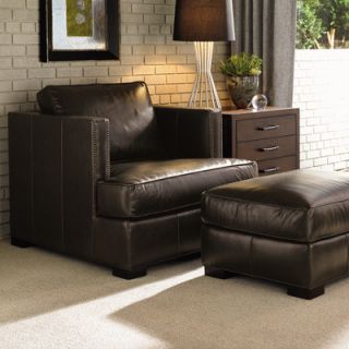 Lexington 11 South Leather Chair and Ottoman 01 7505 11 01