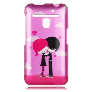 Cell Phone Case Cover Skin for LG VS910 Revolution (Emo Love)   Verizon Cell Phones & Accessories