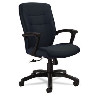 Global Medium Back Tilter Chair with Arms GLB50914BKS1 Color Sapphire