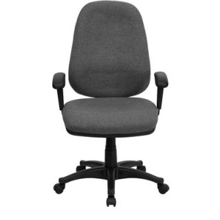 FlashFurniture Fabric Computer Office Chair BT66 Fabric Gray, Arms Height A