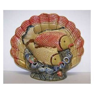 J.D. Yeatts 910 61887 Fish Platter Candle Holder 11in