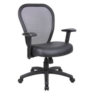 Boss Office Products Professional Mid Back Mesh Managerial Chair B6808
