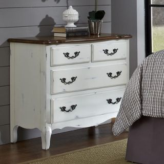 Home Styles French Countryside 4 Drawer Chest 5518 41 / 5519 41 Finish White