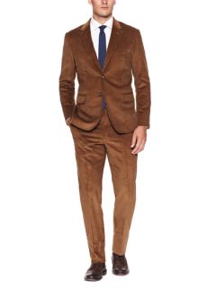 Slim Fit Corduroy Suit by Martin Greenfield