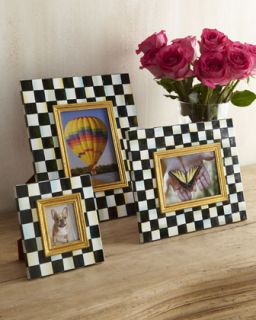 Large Courtly Check Photo Frame   MacKenzie Childs