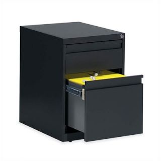 Global Total Office G Series 2 Drawer Box/File Pedestal GWP 29BF Finish Black