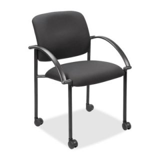 Lorell Guest / Receptionist Stack Chair with Arms 65965