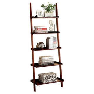 Hokku Designs Quint 74.75 Ladder Bookcase IDF AC6213CH / IDF AC6213WH / IDF 