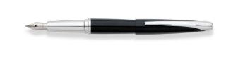 Cross ATX, Black Lacquer, Fountain Pen, with Fine stainless steel nib (886 36FS) 