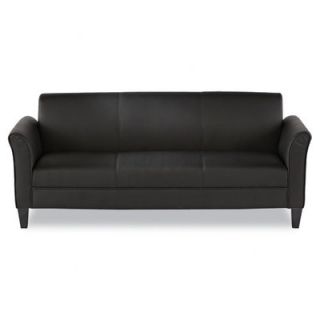 Alera Three Seat Leather Lounge Sofa ALERL21LS10B