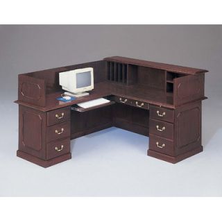 DMi Governors L Shape Reception Desk with Left Return 7350 656