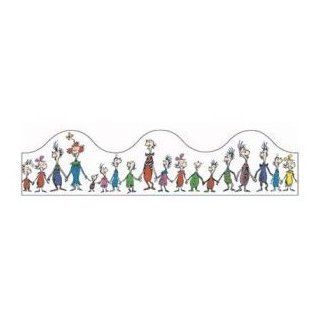Eureka Deco Trim   12 Strips   Dr Seuss Whoville Whos  Themed Classroom Displays And Decoration 