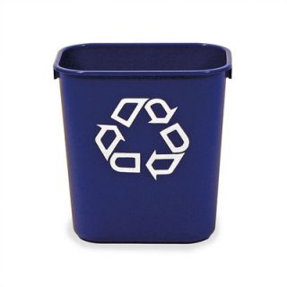 Virco Recycling Waste Basket TRSHCANREC