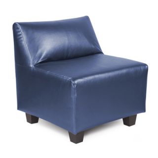 Howard Elliott Pod Shimmer Slipper Chair 823 Color Sapphire