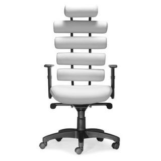 dCOR design Unico Office Chair in White 205051
