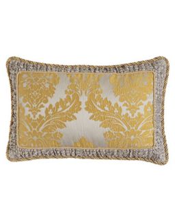 Lace Framed Oblong Pillow   Sweet Dreams