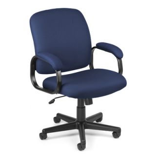 OFM Mid Back Executive Standard Fabric Confrence Chair with Arms 660 Grade A 