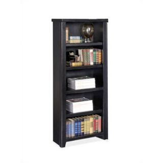 kathy ireland Home by Martin Furniture Tribeca Loft   Black 61 Bookcase IMTL600