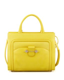 Daphne 2 Leather Crossbody Bag, Yellow   Jason Wu