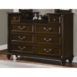 American Woodcrafters Grandeur Triple Dresser 5200 280