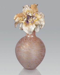 Lily Perfume Bottle   Jay Strongwater