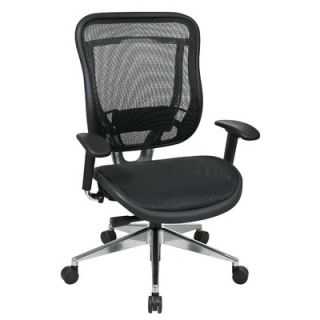 Office Star High Back Executive Chair 818A Series Arms Adjustable Arms, Seat