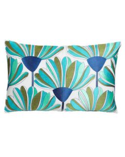 Tropical Leaves Pillow, 22 x 14   Trina Turk