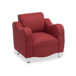 Virco Plush Reception Chair LGC333133 Fabric Blue Sea