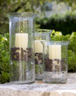 Small Glass Candleholder   GG Collection