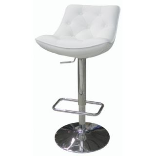 Whiteline Imports Cindy Adjustable Bar Stool with Cushion BS1029P BLK / BS102