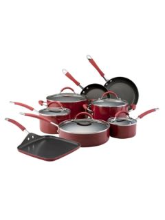 Red Enamel Cookware Set (13 PC) by KitchenAid
